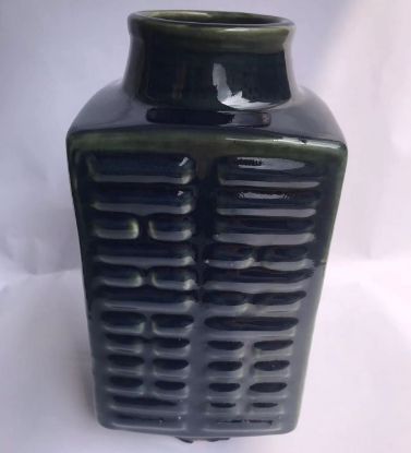 Picture of Blue Jun Glazed Cong Style Bottle Made in the Qianlong Year of the Qing Dynasty